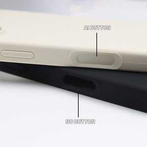 Per <span class=keywords><strong>iPhone</strong></span> 16 Pro Max cassa del telefono di colore solido con i pulsanti AI per <span class=keywords><strong>iPhone</strong></span> 16 custodia <span class=keywords><strong>originale</strong></span> in Silicone morbido <span class=keywords><strong>Cover</strong></span> del telefono - Product Image 5