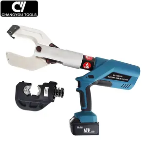 EZ-400/85C battery press tool 2-in-1 battery Powered Hydraulic Tool Cutting and Crimping Battery with efficient hydraulic system