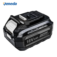 Batterie au lithium 18V 4Ah avec charge rapide Type-C, écran LED, batterie pour outil électrique 72W, batterie sans fil pour perceuse en stock