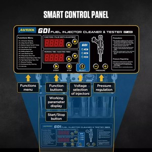 Probador de Inyectores AUTOOL CT400 Avanzado con Observación LED, Procesado por ISO, para Talleres en Todo el Mundo, Limpieza de Inyectores de Combustible CT400 - Product Image 6