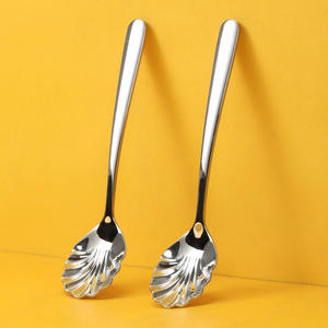 ช้อนกาแฟสแตนเลส 304 ทรงกลม ดีไซน์ทันสมัย ทนทาน สำหรับไอศกรีม ของหวาน ขนาดเล็ก ผลิตจากเหล็กทั้งหมด คุณภาพส่งออก - Product Image 5