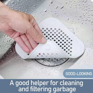 Filtre à cheveux en silicone pour évier de cuisine et baignoire, accessoires de nettoyage domestique, vente en gros - Product Image 3