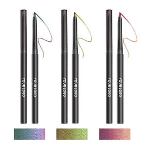 Delineador de Ojos Líquido Mineral de <span class=keywords><strong>5</strong></span> Colores de Marca Privada, Resistente al Agua, de Larga Duración, Maquillaje al por Mayor, Pincel de Doble Cabeza - Product Image 3