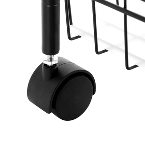 Chariot de service à 3 niveaux, étagère de cuisine, chariot utilitaire roulant, chariot de rangement fin en métal - Product Image 5