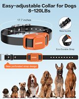 Hunde-Erziehungshalsband 4200FT Fernbedienungshalsband 15-120lbs für Mittelgroße und Große Hunde LED-Licht IPX7 Wasserdicht Wiederaufladbar Smart Kunststoff
