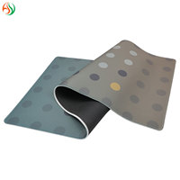 Tapis de souris de jeu RGB personnalisé AY, grand tapis de bureau portable pour la maison et le bureau