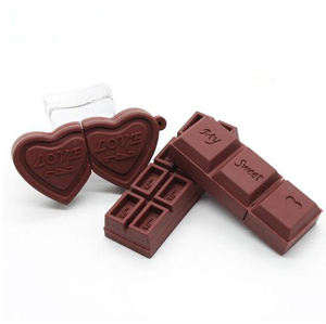 Memoria USB 3.0 con diseño de chocolate de dibujos animados, 8GB 16GB 32GB 64GB, memoria USB de PVC, un divertido regalo, pendrive, memoria flash para estudiantes. - Product Image 3