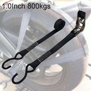 공장 6m 검은 오토바이 고정 래칫 벨트 S 후크 25mm <span class=keywords><strong>500kg</strong></span> 리프팅 용량 폴리에스터 화물 스트랩 - Product Image 6