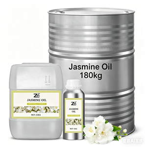 Huile essentielle de <span class=keywords><strong>jasmin</strong></span> 100% pure et naturelle de qualité cosmétique, prix en gros de 1 kg - Product Image 1