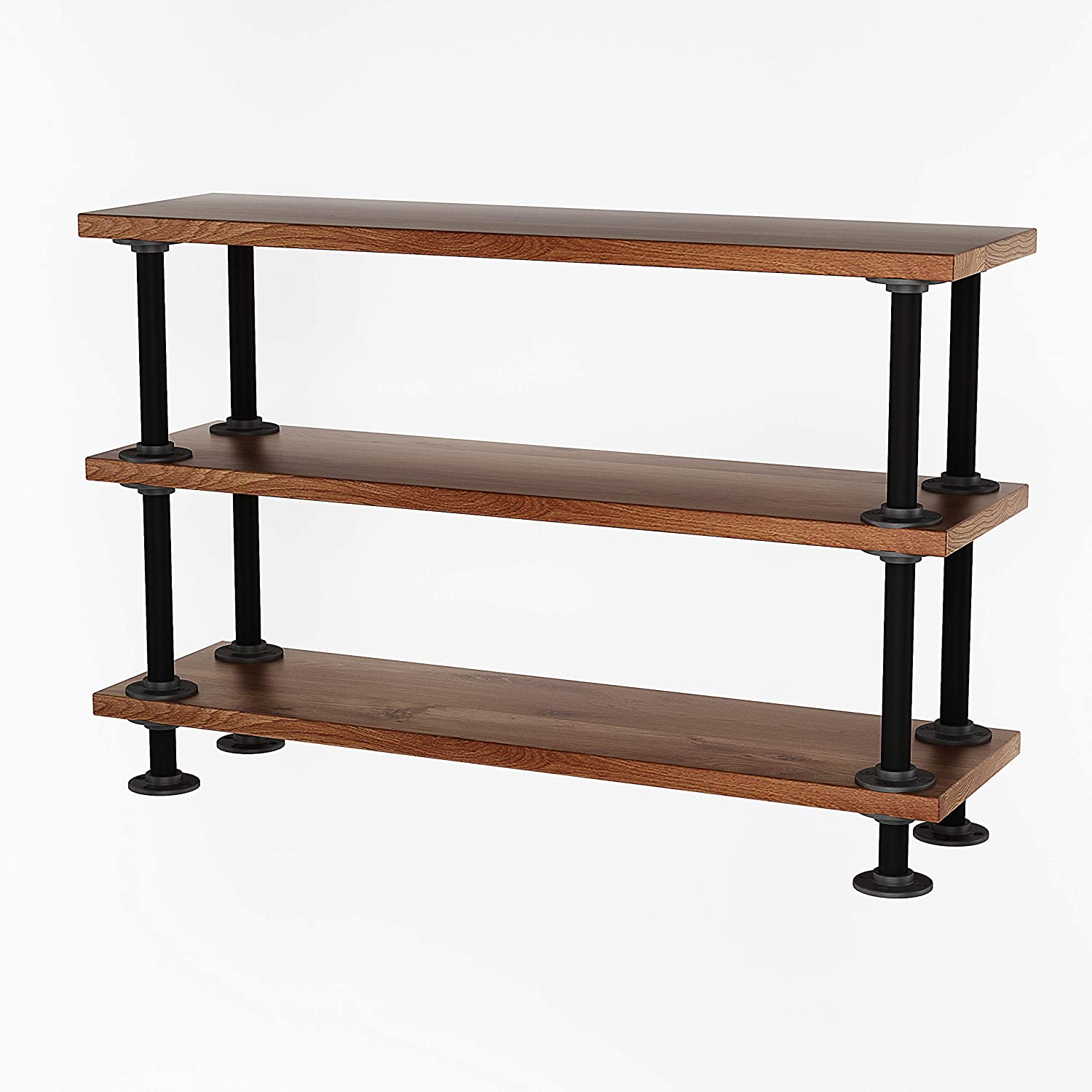 4 шт. в упаковке 14 дюймов x 1 дюймов Промышленный Утюг трубы базы под ножку стола для чайных и кофейных церемоний конец таблицы, письменный стол-тумба мебель для украшения