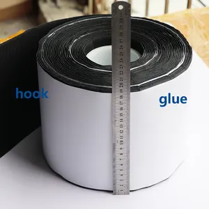 18cm diri perekat kait dan pita Loop sisi ganda Hook dan Loop profesional Velcroes Tape