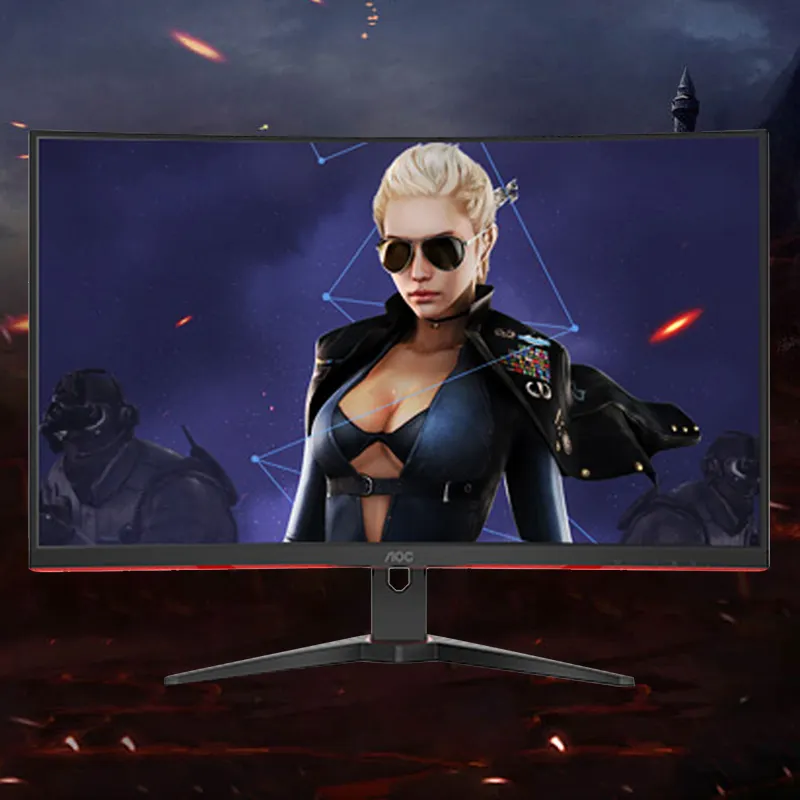 For Aoc C32g2ze 31.5 Inch 240 Hz Computer Gaming Display Curved Audio Pc Gamer Monitor Screen