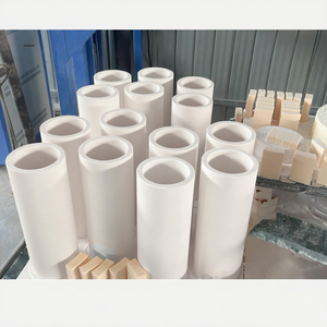 Tubo de cerámica de alúmina 99, resistente al desgaste, a prueba de abrasión, Tubo transportador para minería, gran diámetro - Product Image 3
