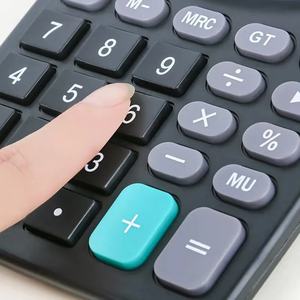 <span class=keywords><strong>Calculatrice</strong></span> de bureau solaire personnalisée avec logo, cadeaux promotionnels et d'affaires, 12 chiffres, double alimentation, grand écran LCD - Product Image 2