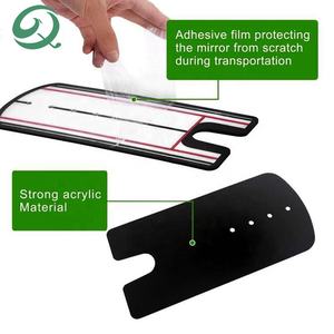 Logotipo personalizado Golf Putting <span class=keywords><strong>Aids</strong></span> <span class=keywords><strong>Alignment</strong></span> Mirror Portable Acrylic Golf Putting Trainer Acrylic EyeLine Golf Classic Putting Mirror - Product Image 3