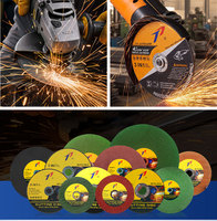 Disque de meulage abrasif jaune haute dureté, disque de coupe T27 125 mm pour la découpe de l'acier et du métal, OEM personnalisé