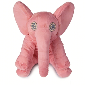 Peluche de elefante rosa personalizado, Peluche de elefante, Peluche de elefante bebé, Peluche de animal de safari, Juguete de elefante rosa - Product Image 5
