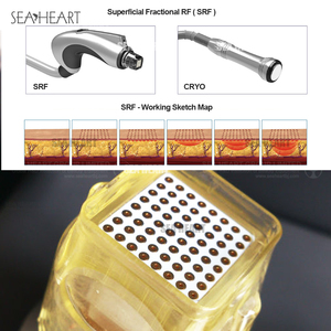 CE 승인 microneedling 기계 분수 <span class=keywords><strong>rf</strong></span> 얼굴 리프팅 기계 - Product Image 4
