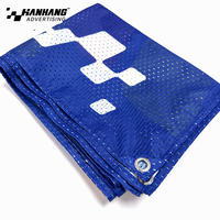 Bannière publicitaire personnalisée en polyester style fanion - Résistante aux UV et aux intempéries, imperméable, montage facile pour la décoration de fond de scène