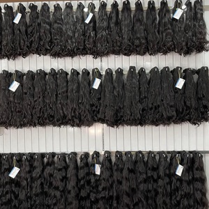 Vente en gros d'extensions de cheveux humains à double tirage extensions de cheveux à la kératine pré-collée faisceaux de cheveux droits et ondulés - Product Image 6