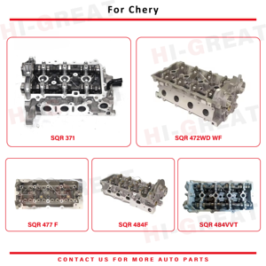 Pièces de moteur automobile : Culasse SQR472FC, Ensemble de culasse SQR472FC 472WB-1003010 472FC-1003010 pour CHERY <span class=keywords><strong>QQ</strong></span> Karry Youya - Product Image 5