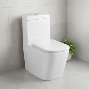 โถสุขภัณฑ์แบบชิ้นเดียว ล้างทำความสะอาดง่าย พร้อมใบรับรอง Water Mark ขายดี - Product Image 2