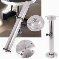 Base de support de piédestal en métal réglable en hauteur de 22 à 28 pouces pour caravane marine camping-car Legs-VT-02.048 de Table de Style moderne