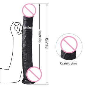 <span class=keywords><strong>Dildo</strong></span> Realistico all'Ingrosso da <span class=keywords><strong>14</strong></span> Pollici per Donne, Uomini e Uso Anale con Forte Ventosa, Giocattolo Sessuale per Adulti in Silicone Extra Large - Product Image 3