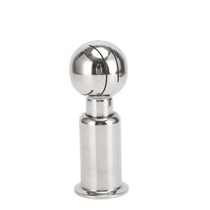 Yüksek Kaliteli Parlak Paslanmaz Çelik 304/316L Dövme Tri Clamp Hızlı Montajlı Sıhhi Sprey Temizleme Topu (Tanklar İçin) - Product Image 2