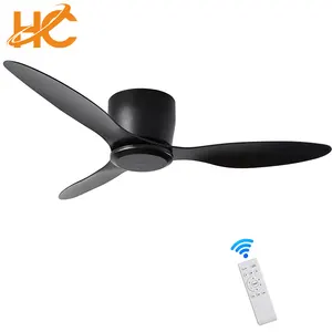 3 siyah bıçaklar 24V 42/52 inç zys001light Fan ışık olmadan