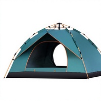 Nouvelle tente imperméable pour 3-4 personnes, entièrement automatique, à démarrage rapide, portable, pliable, pratique pour les voyages, épaissie, résistante à la pluie