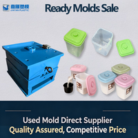 Seau en plastique moulé par injection pour le stockage des céréales et de la farine de riz, avec couvercle, pour la cuisine domestique