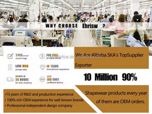 سروال داخلي بتصميم منفذ المصنع بخصر متوسط للتحكم في البطن، مشد عالي الضغط للتحكم في البطن وتغطية كاملة للظهر، مع شبكة تسمح بالتهوية - Product Image 2