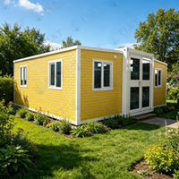 Maison conteneur extensible étanche personnalisée FLKT de 20 pieds, préfabriquée, de luxe, garantie 2 ans, directement de l'usine source