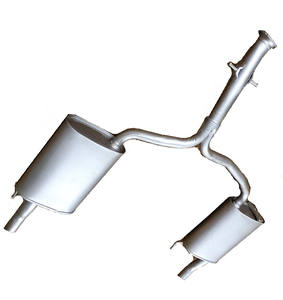 Systeem Uitlaat Uitlaat Pijpen Geluiddemper Voor Toyota Crown 3.0 Achter Rvs Demper - Product Image 3