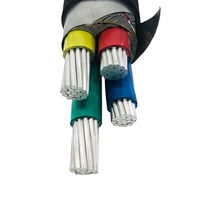 Standard 0,6/1kV YJLV 95 mm Aluminium 5-adriges PVC-isoliertes flexibles Stromkabel