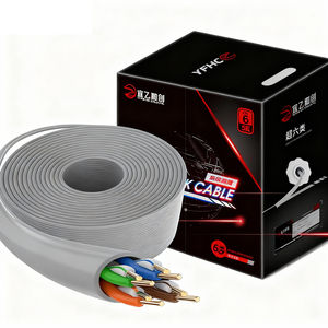 超高品質OEM <span class=keywords><strong>Cat6</strong></span>およびCat6e <span class=keywords><strong>Cat5e</strong></span>ネットワークケーブルUTP FTP SFTP屋内ケーブルLAN - Product Image 1
