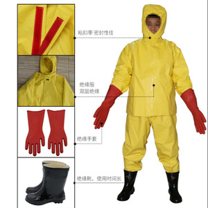 Electrical Insulating Suit High Voltage Protection Anti Static Workwear For Power Operation Body Protection - Product Image 4