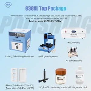 Tbk 938 cộng với máy đánh bóng kính điện thoại di động hiệu quả cao làm cho màn hình điện thoại của bạn trông như mới - Product Image 2