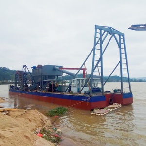 La Nave per il Trasporto di Sabbia nel Serbatoio è Dotata di una Tubazione di Trasmissione di Un Chilometro - Product Image 4