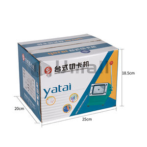 85.5x54 مللي متر الصين D-006 بك لكمة آلة قطع الورق ماكينة تقطيع بطاقات العمل اليدوي - Product Image 6