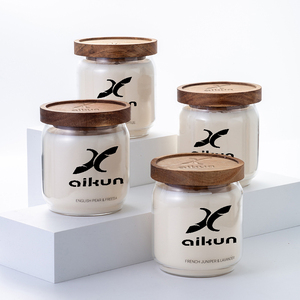 Vela de Cera de Soya de Lujo AIKUN con Aceites Esenciales Naturales Aromatizados en Frasco para Yoga, Meditación, Relajación en el Dormitorio - Product Image 5