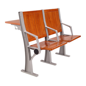 Silla Plegable Henmei de Madera Maciza para Aula, con Marco de Aleación de Aluminio y Pasamanos, Modelo 540, para Uso Escolar - Product Image 4