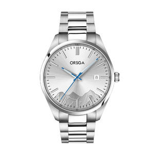 Reloj de moda para hombre, calendario de montaña, fuente de negocios, reloj de cuarzo informal - Product Image 1