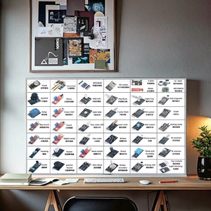 Kit Sensor 45 in <span class=keywords><strong>1</strong></span> modul Sensor 45 papan Sensor UNTUK Arduino DIY Kit pemula papan pengembangan untuk Kit Arduino - Product Image 2