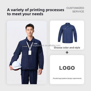 Uniformes de Trabajo de Seguridad Hechos a Medida, Anti-Estáticos, Reflectantes, Anti-Arrugas, Duraderos, Material C/R/P 8/2/90, Certificación ASTM/CE, Unisex - Product Image 3