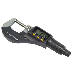 0-25Mm Elektronische Digitale Buiten Micrometer (Resolutie: 0.001Mm) Micron Micrometer Schuifmaat - Product Image 1