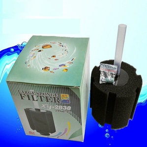 XY-2837/2838 xinoe बड़े प्लास्टिक स्पंज फिल्टर 5w 110-240v जलीय मछली टैंक लिविंग रूम बॉक्स के लिए पैक किया गया - Product Image 3