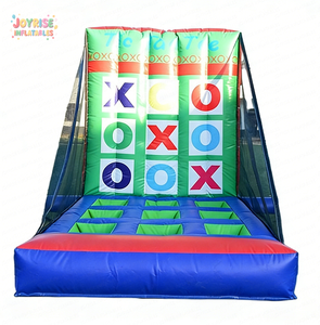 JOYRISE JG-25 Combo <span class=keywords><strong>de</strong></span> <span class=keywords><strong>jeux</strong></span> gonflables multi-usages 4-en-1 d'extérieur 2,5m x 2,5m portable pour carnaval, camping et journées <span class=keywords><strong>de</strong></span> plaisir en famille - Product Image 1