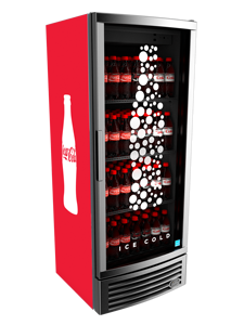 Cửa kính vitrine tủ lạnh giá trong suốt đồ uống mát Pepsi <span class=keywords><strong>Coca</strong></span> <span class=keywords><strong>Cola</strong></span> đồ uống hiển thị trường hợp Showcase tủ lạnh - Product Image 4